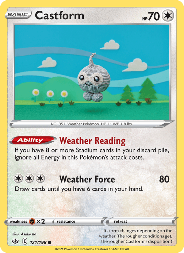 Castform (SWSH06: Chilling Reign)