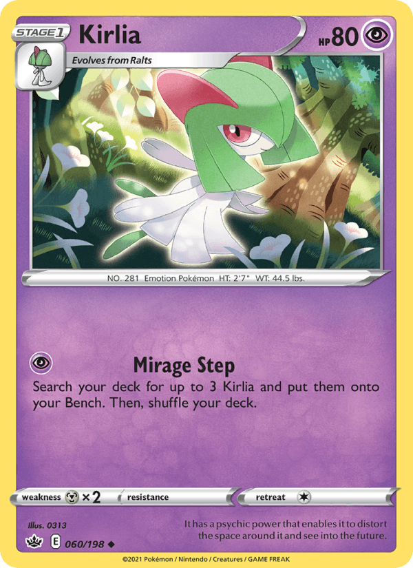 Kirlia (SWSH06: Chilling Reign)