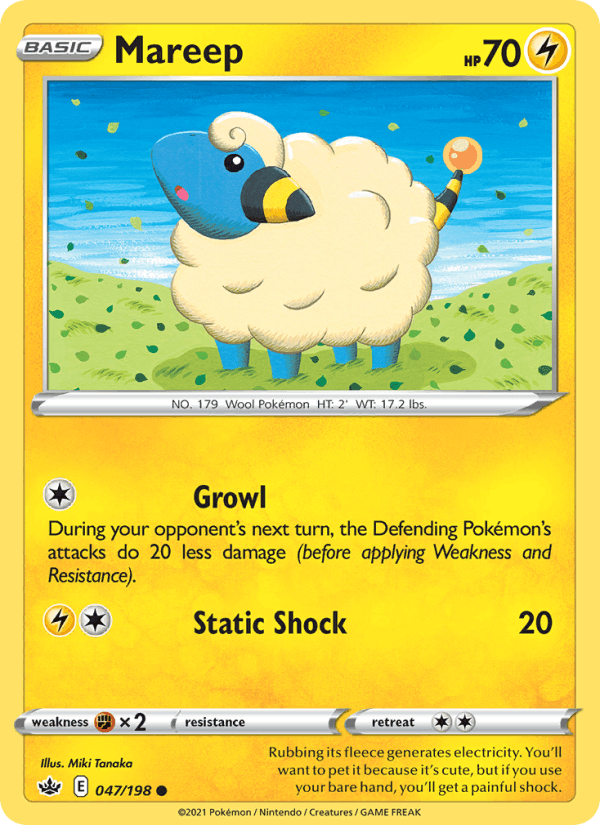 Mareep (SWSH06: Chilling Reign)