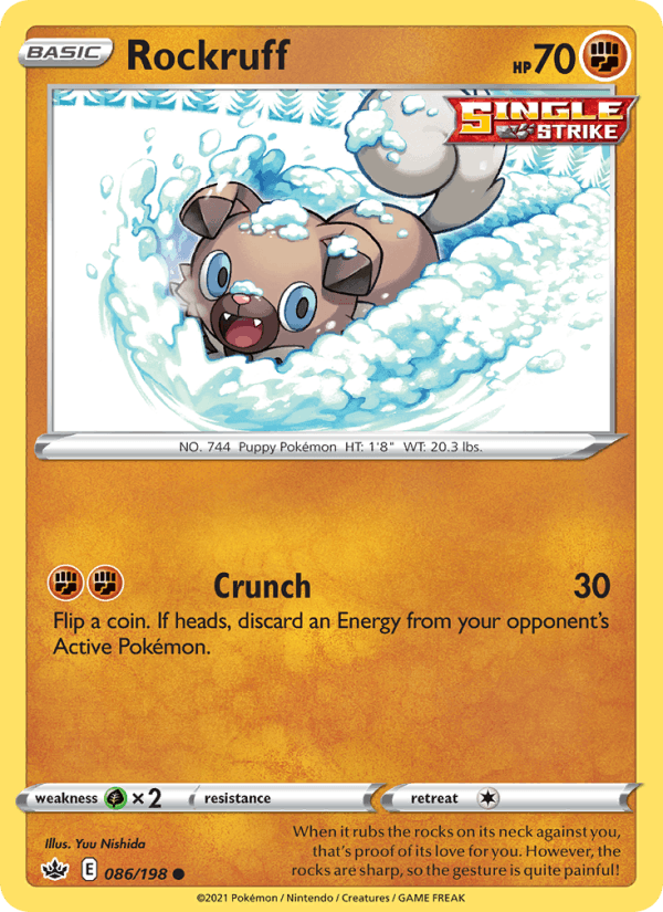 Rockruff (SWSH06: Chilling Reign)