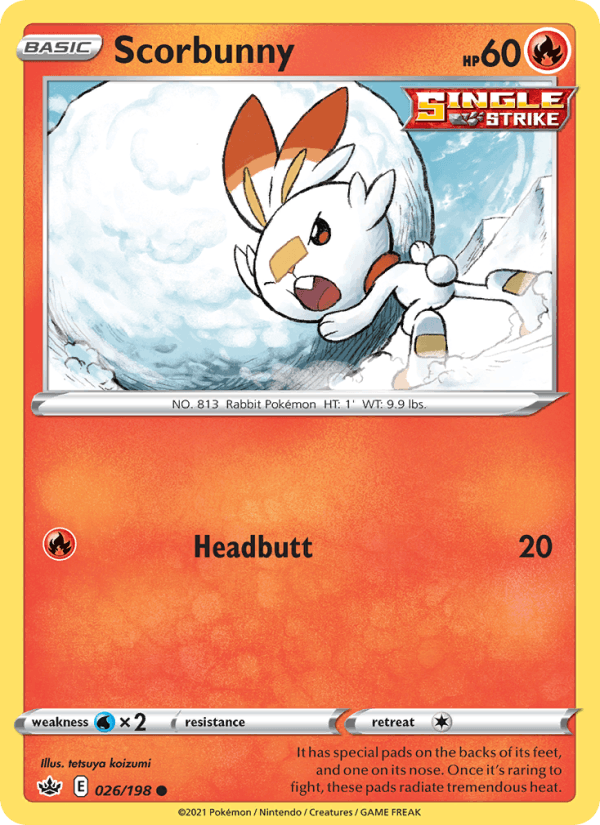 Scorbunny (SWSH06: Chilling Reign)