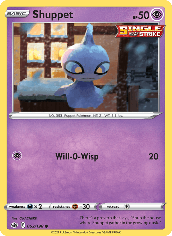 Shuppet (SWSH06: Chilling Reign)