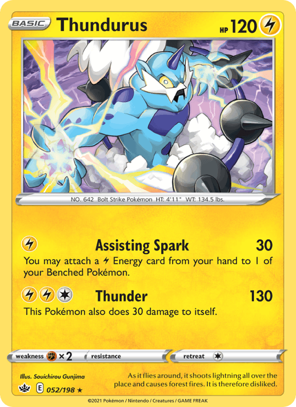 Thundurus (SWSH06: Chilling Reign)