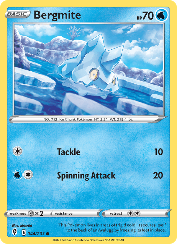 Bergmite (SWSH07: Evolving Skies)
