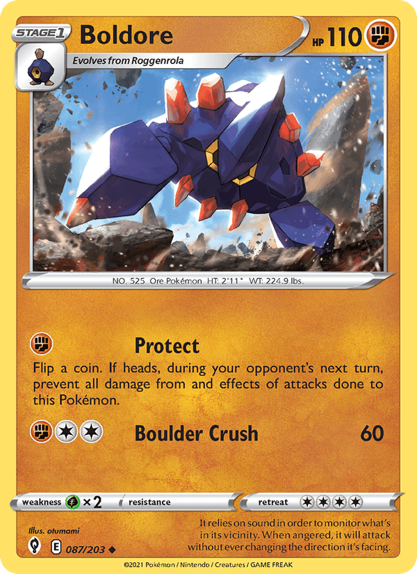 Boldore (SWSH07: Evolving Skies)