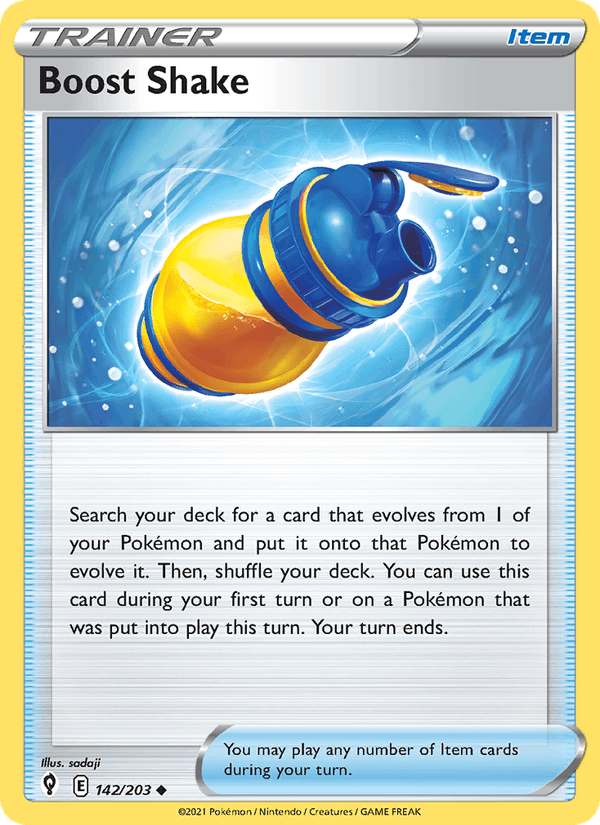 Boost Shake (SWSH07: Evolving Skies)