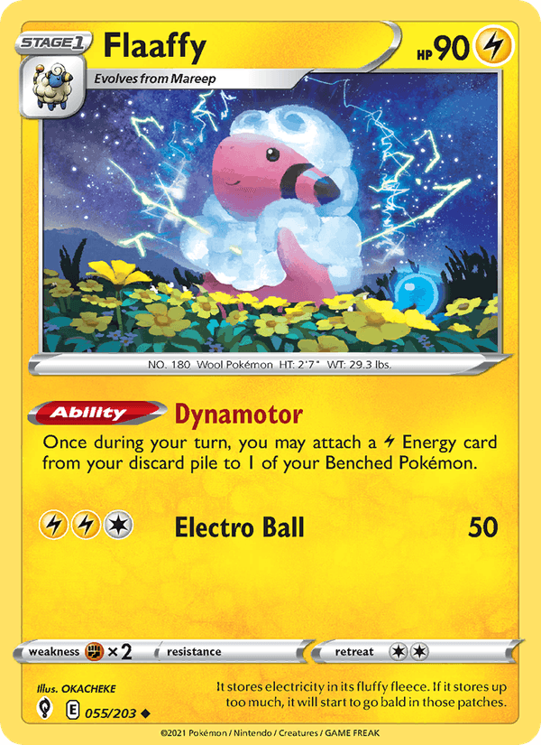 Flaaffy (SWSH07: Evolving Skies)