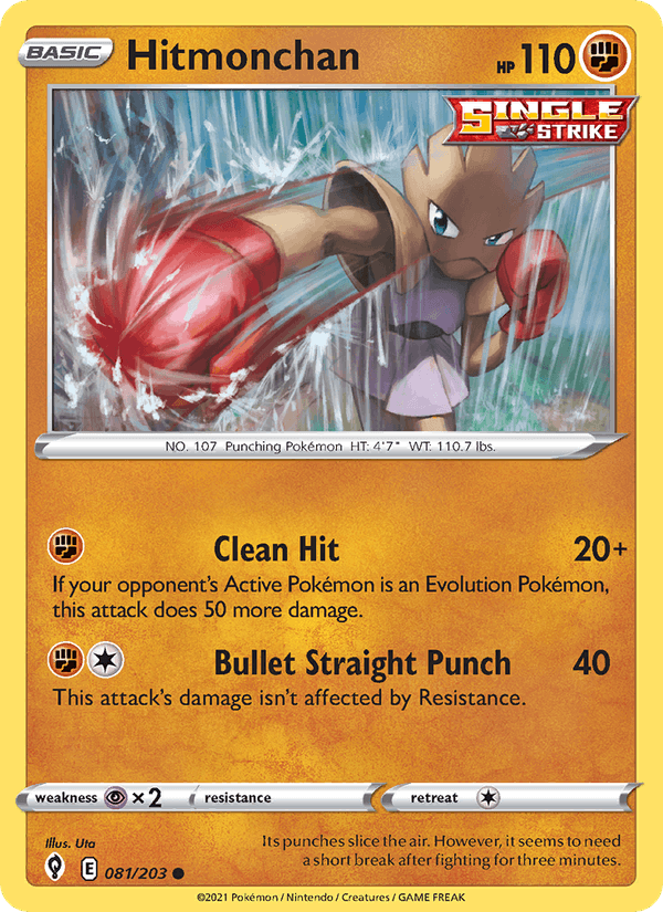 Hitmonchan (SWSH07: Evolving Skies)