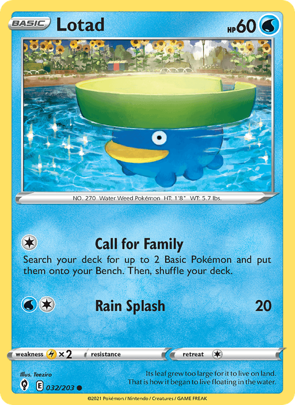 Lotad (SWSH07: Evolving Skies)