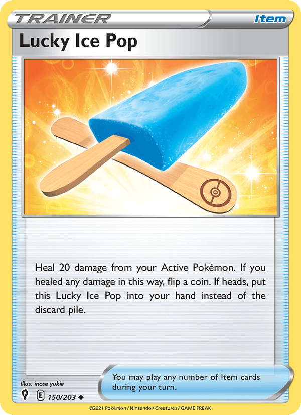Lucky Ice Pop (SWSH07: Evolving Skies)