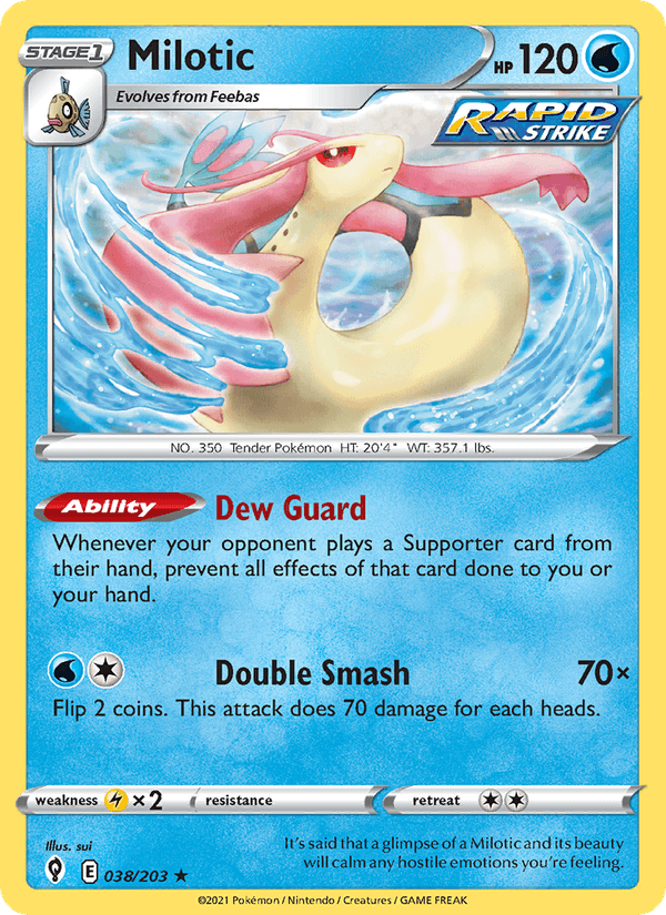 Milotic (SWSH07: Evolving Skies)