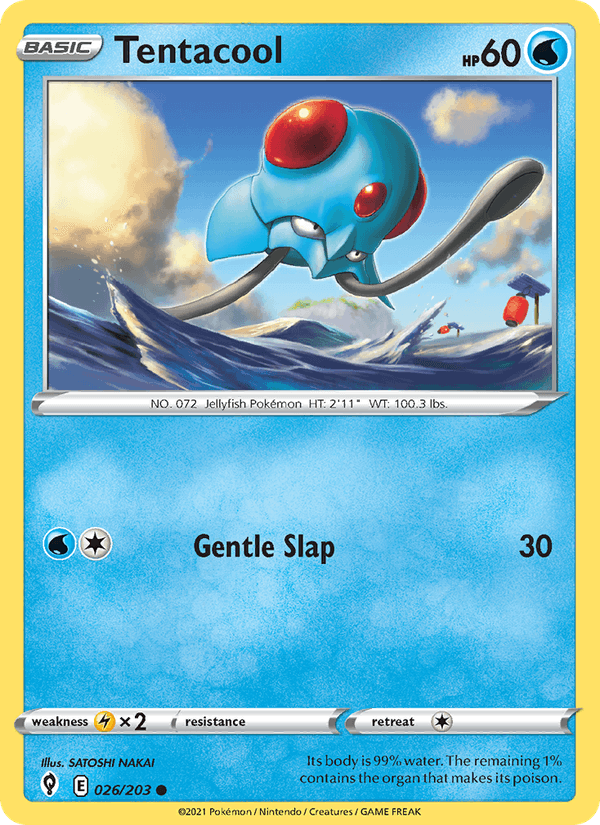 Tentacool (SWSH07: Evolving Skies)