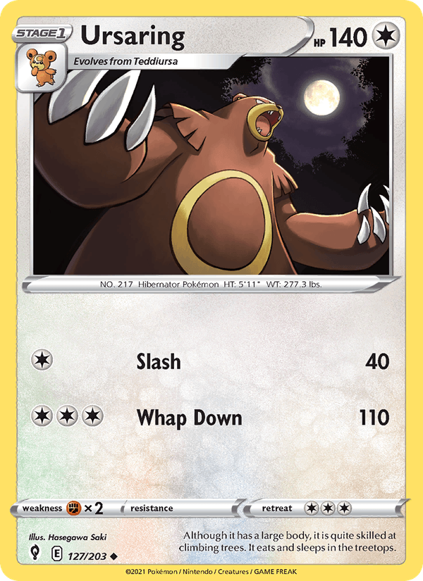 Ursaring (SWSH07: Evolving Skies)
