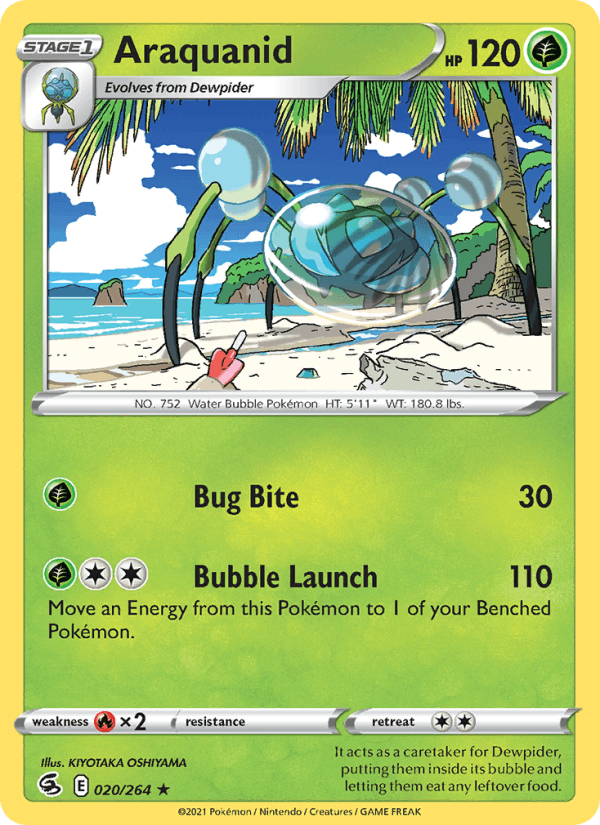 Araquanid (SWSH08: Fusion Strike)