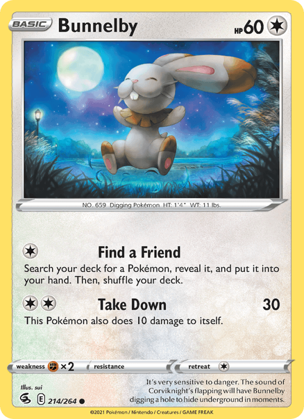 Bunnelby (SWSH08: Fusion Strike)