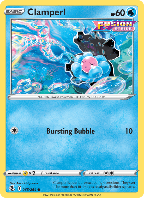 Clamperl (SWSH08: Fusion Strike)