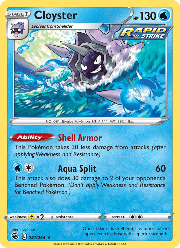Cloyster (SWSH08: Fusion Strike)