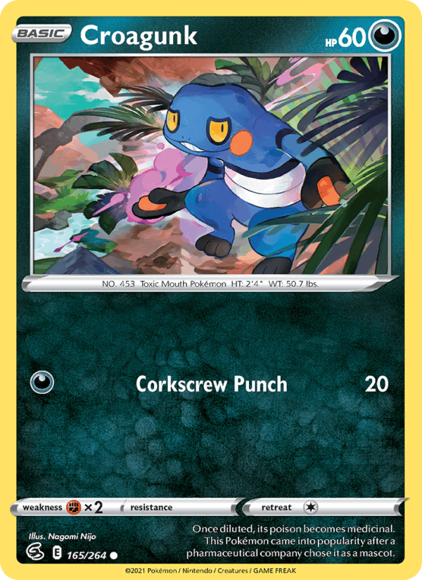 Croagunk (SWSH08: Fusion Strike)