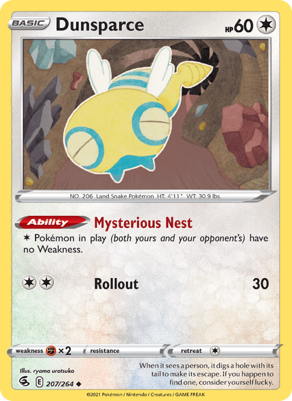 Dunsparce (SWSH08: Fusion Strike)
