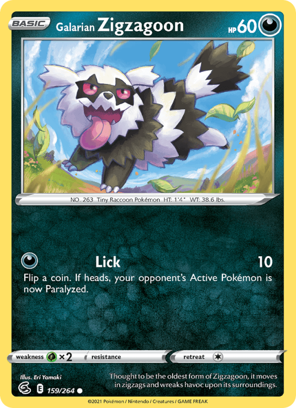 Galarian Zigzagoon (SWSH08: Fusion Strike)