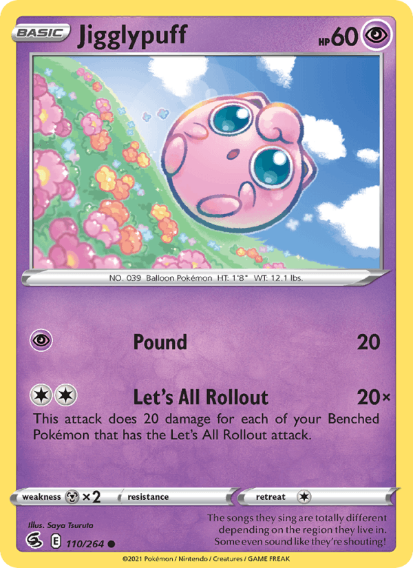 Jigglypuff (SWSH08: Fusion Strike)