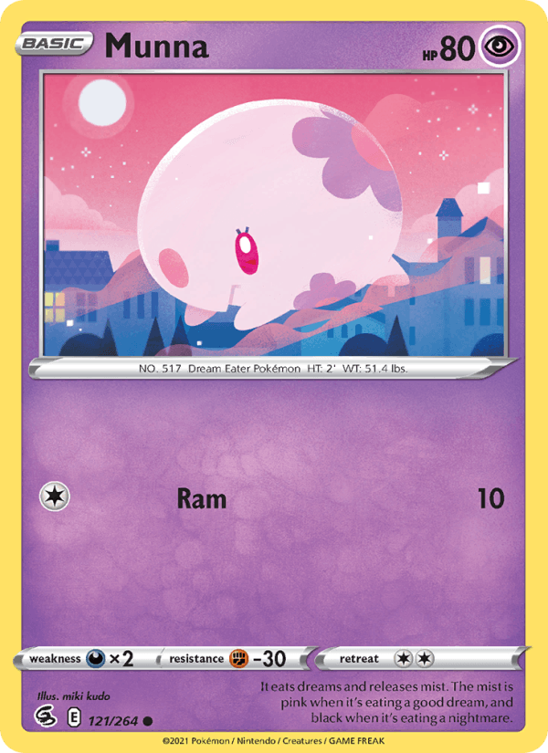 Munna (SWSH08: Fusion Strike)