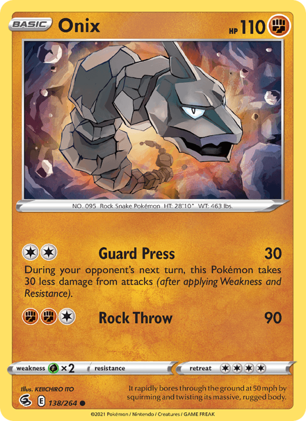 Onix (SWSH08: Fusion Strike)