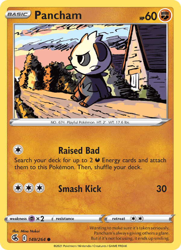 Pancham (SWSH08: Fusion Strike)