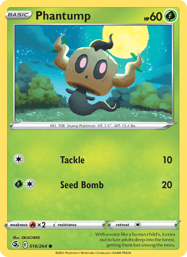 Phantump (SWSH08: Fusion Strike)