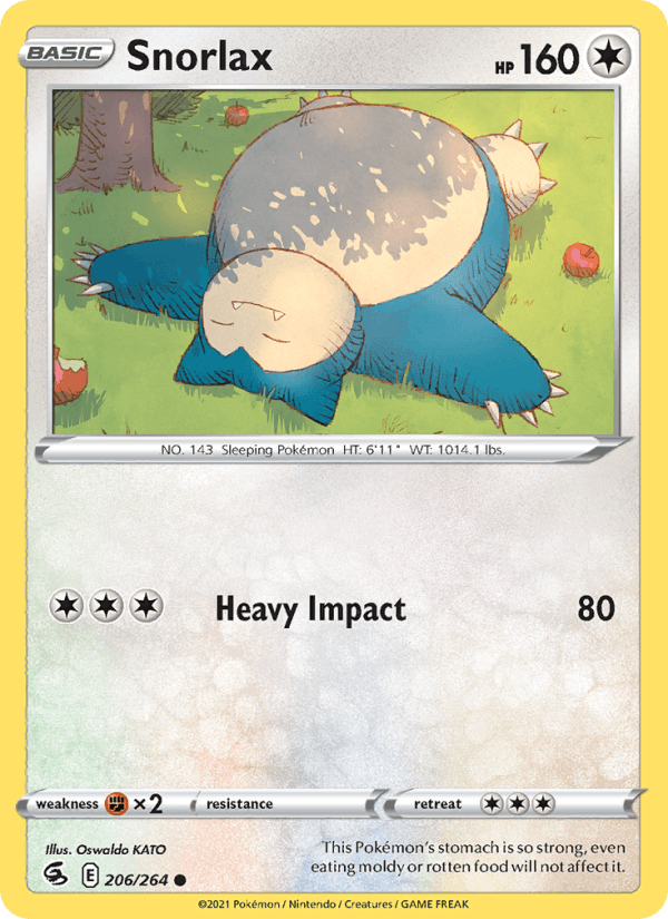 Snorlax (SWSH08: Fusion Strike)