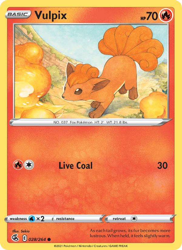 Vulpix (28) (SWSH08: Fusion Strike)