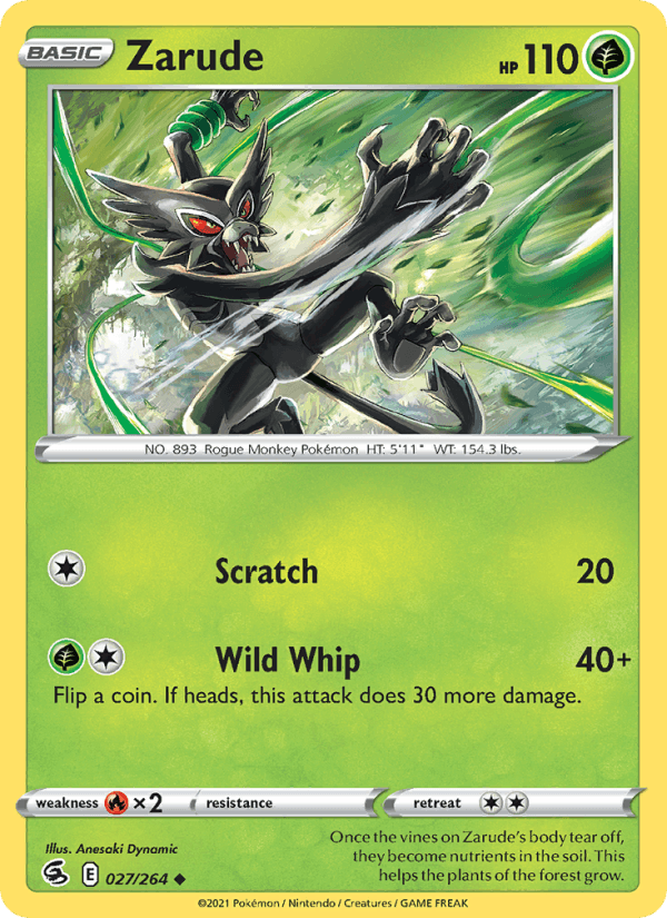 Zarude (SWSH08: Fusion Strike)