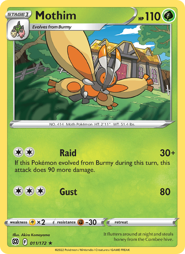 Mothim (SWSH09: Brilliant Stars)