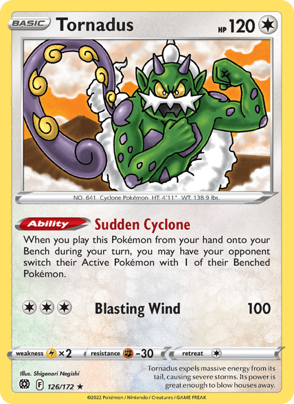 Tornadus (SWSH09: Brilliant Stars)