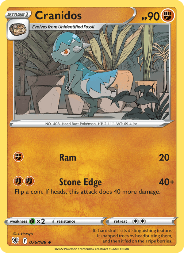 Cranidos (SWSH10: Astral Radiance)