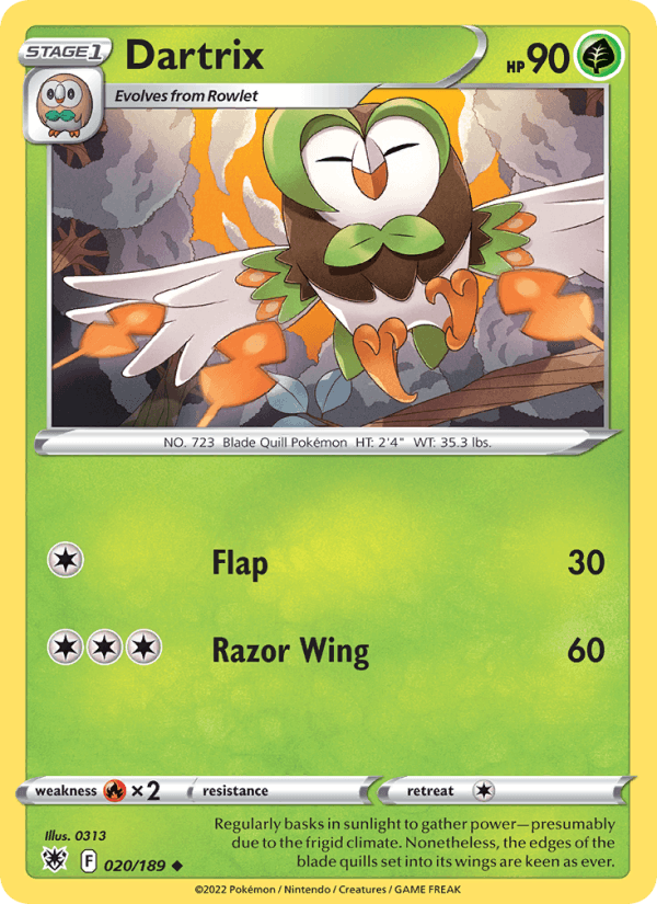 Dartrix (SWSH10: Astral Radiance)