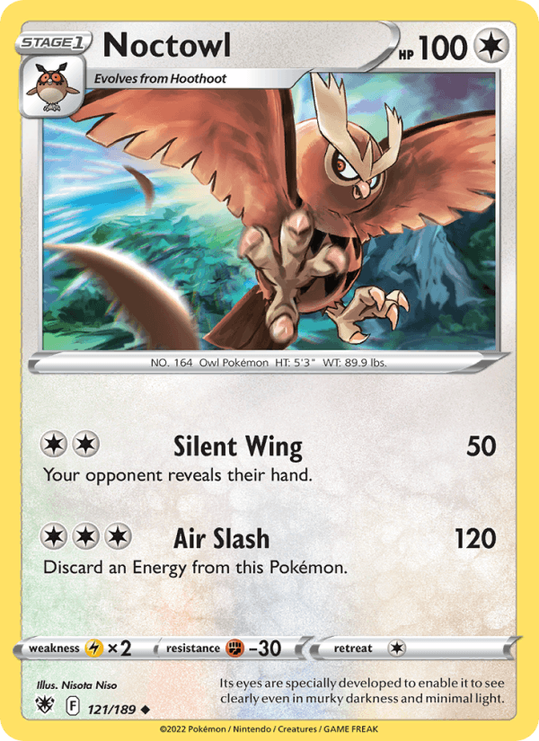 Noctowl (SWSH10: Astral Radiance)