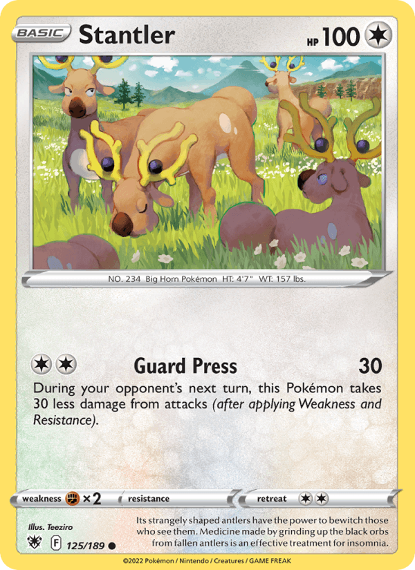 Stantler (SWSH10: Astral Radiance)