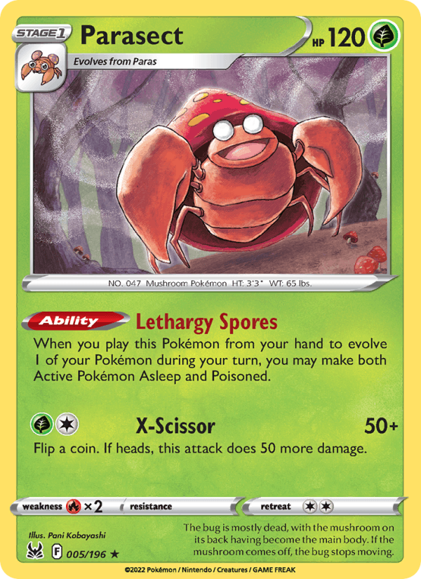 Parasect (SWSH11: Lost Origin)