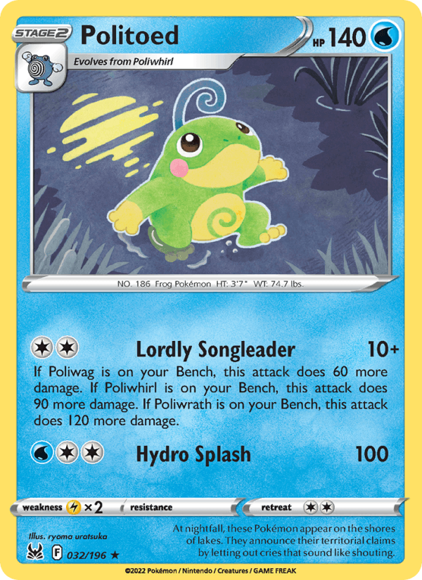 Politoed (SWSH11: Lost Origin)