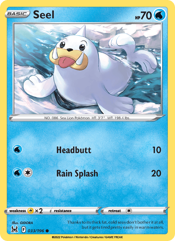 Seel (SWSH11: Lost Origin)