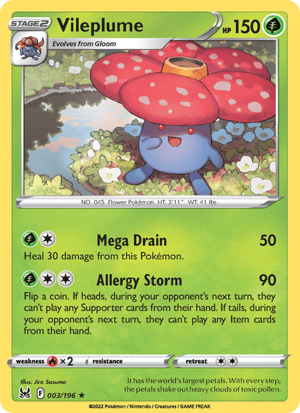 Vileplume (SWSH11: Lost Origin)