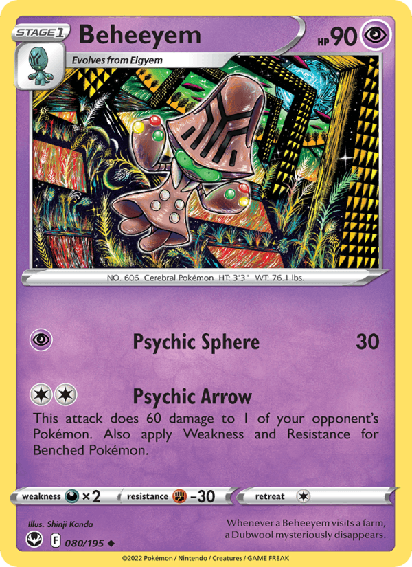 Beheeyem (SWSH12: Silver Tempest)