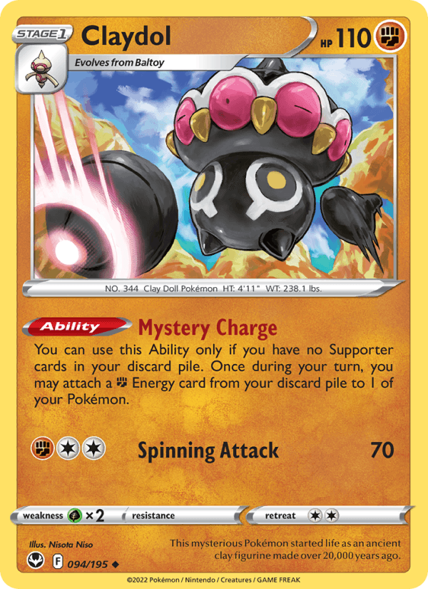 Claydol (SWSH12: Silver Tempest)