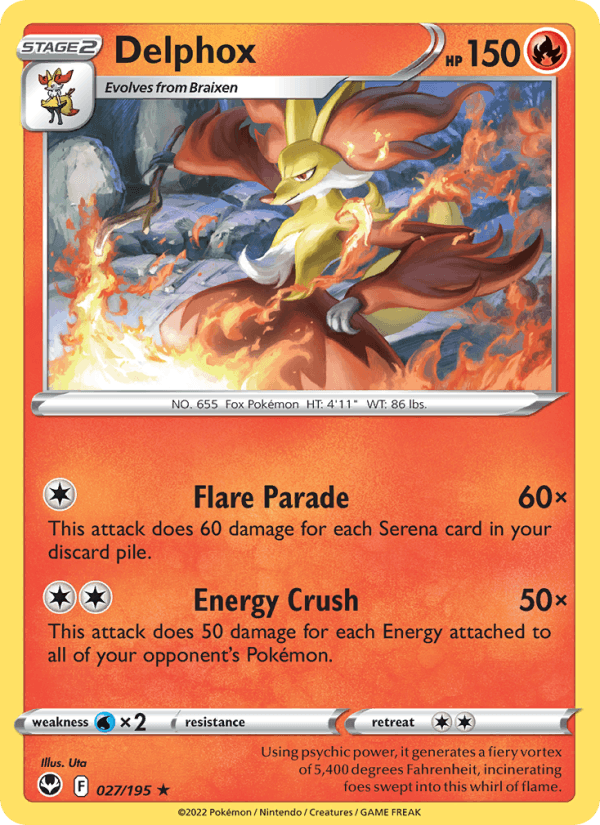 Delphox (SWSH12: Silver Tempest)
