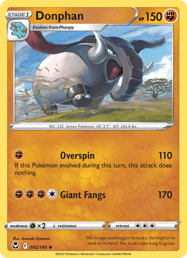 Donphan (SWSH12: Silver Tempest)