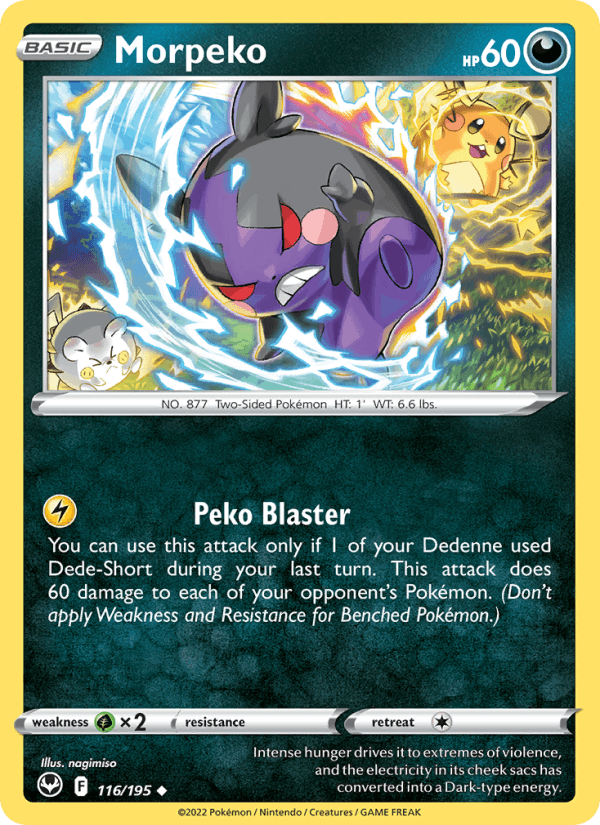 Morpeko (SWSH12: Silver Tempest)
