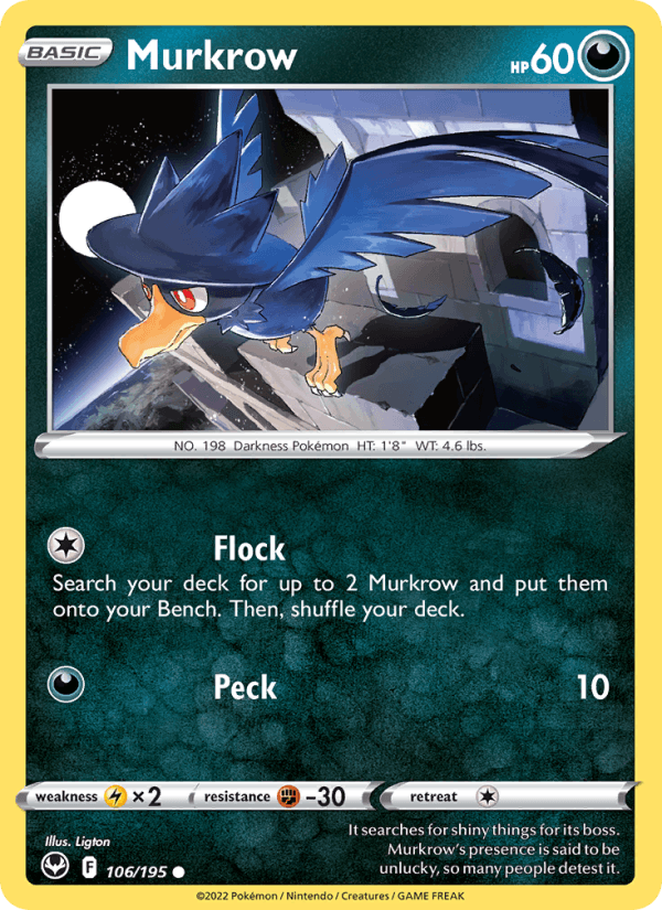 Murkrow (SWSH12: Silver Tempest)