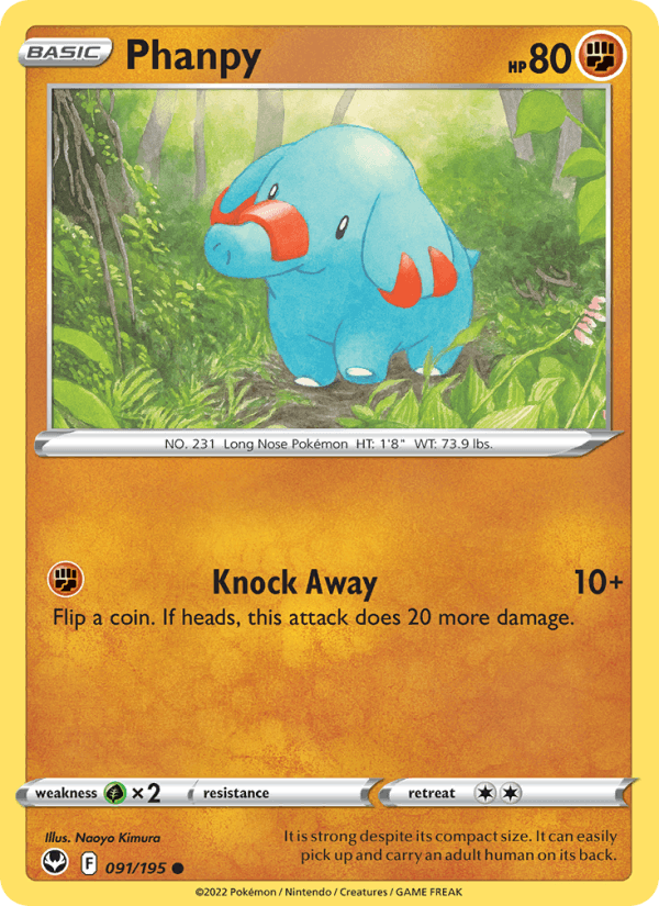 Phanpy (SWSH12: Silver Tempest)
