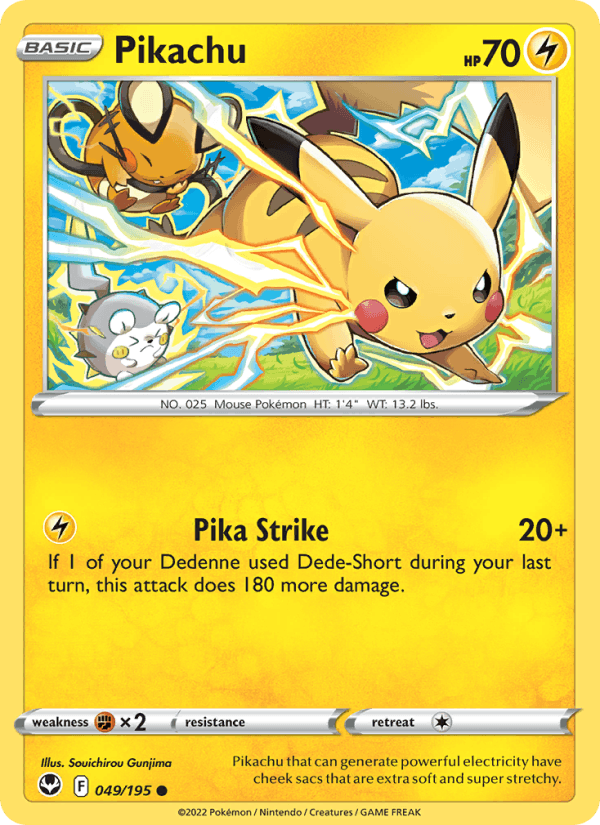 Pikachu (SWSH12: Silver Tempest)